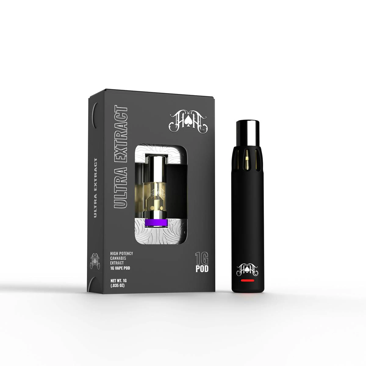 Heavy Hitters - Heavy Hitters- Blackberry Kush | Ultra Extract High Potency 0.5g| V21 Main Image