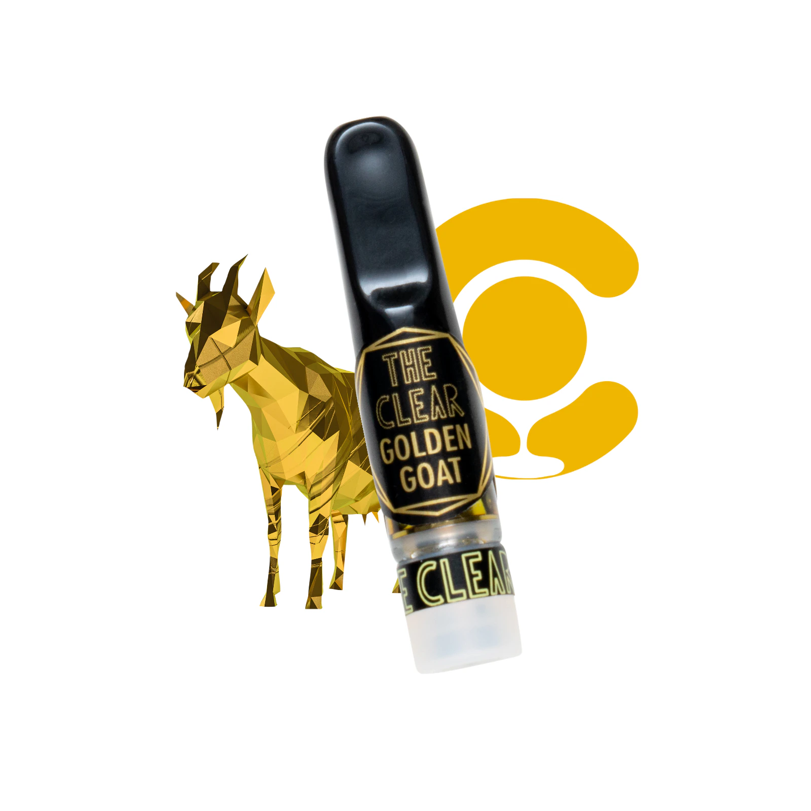 THE CLEAR - THE CLEAR ELITE 0.5G 510 GOLDEN GOAT CART Main Image