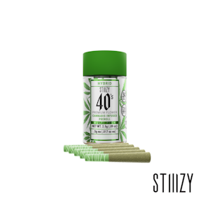 STIIIZY - Stiiizy 40's Joints - Blue Burst 0.5G (ea) 5 Pack