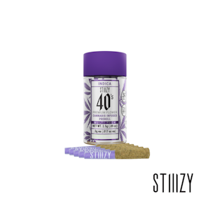 STIIIZY - Stiiizy 40's Joints - King Louis XIII 0.5G (ea) 5 Pack