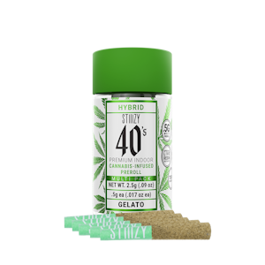 Stiiizy 40's - Gelato - Multi Infused Prerolls - 5pk - 2.5g