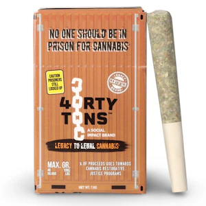 40 Tons - 40 Tons- 10 Pack Prerolls- Hybrid