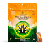 100mg THC Hybrid Tropical Mango Hard Fruit Drop (5mg - 20 pack) - Emerald Sky