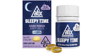 ABX - 5mg Sleepy Time Solventless + CBN Soft Gels - 10ct