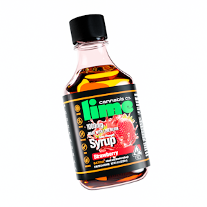 Lime - Strawberry Syrup 1000mg