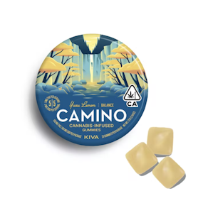 Camino - Yuzu Lemon 1:1 CBD:THC | 200mg Gummies | Camino