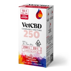 Vet CBD - VetCBD - Tincture - Extra Strength - 250MG