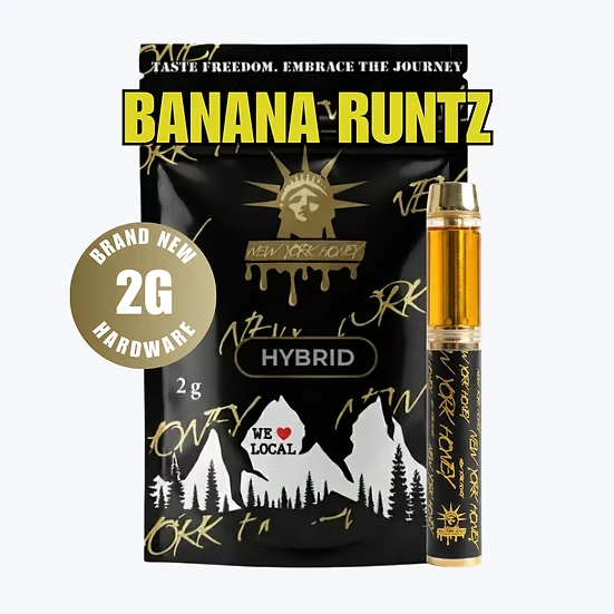 New York Honey - New York Honey - Banana Runtz - 2g AIO Main Image