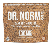 Dr. Norm's - Chocolate Crispy Rice Bar 100mg