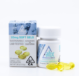 ABSOLUTE XTRACTS - Softgels - 100mg (10 capsules) - ABX