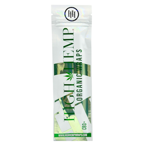 High Hemp Papers - High Hemp - Non Flavored 2ct - Accessories