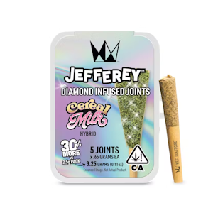 WEST COAST CURE - West Coast Cure | Cereal Milk 3.25g (Hybrid) - Jefferey Infused Joints 5pk