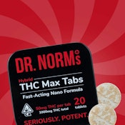 [Dr. Norms] MAX Tablets 20 Count - 1000mg - Hybrid