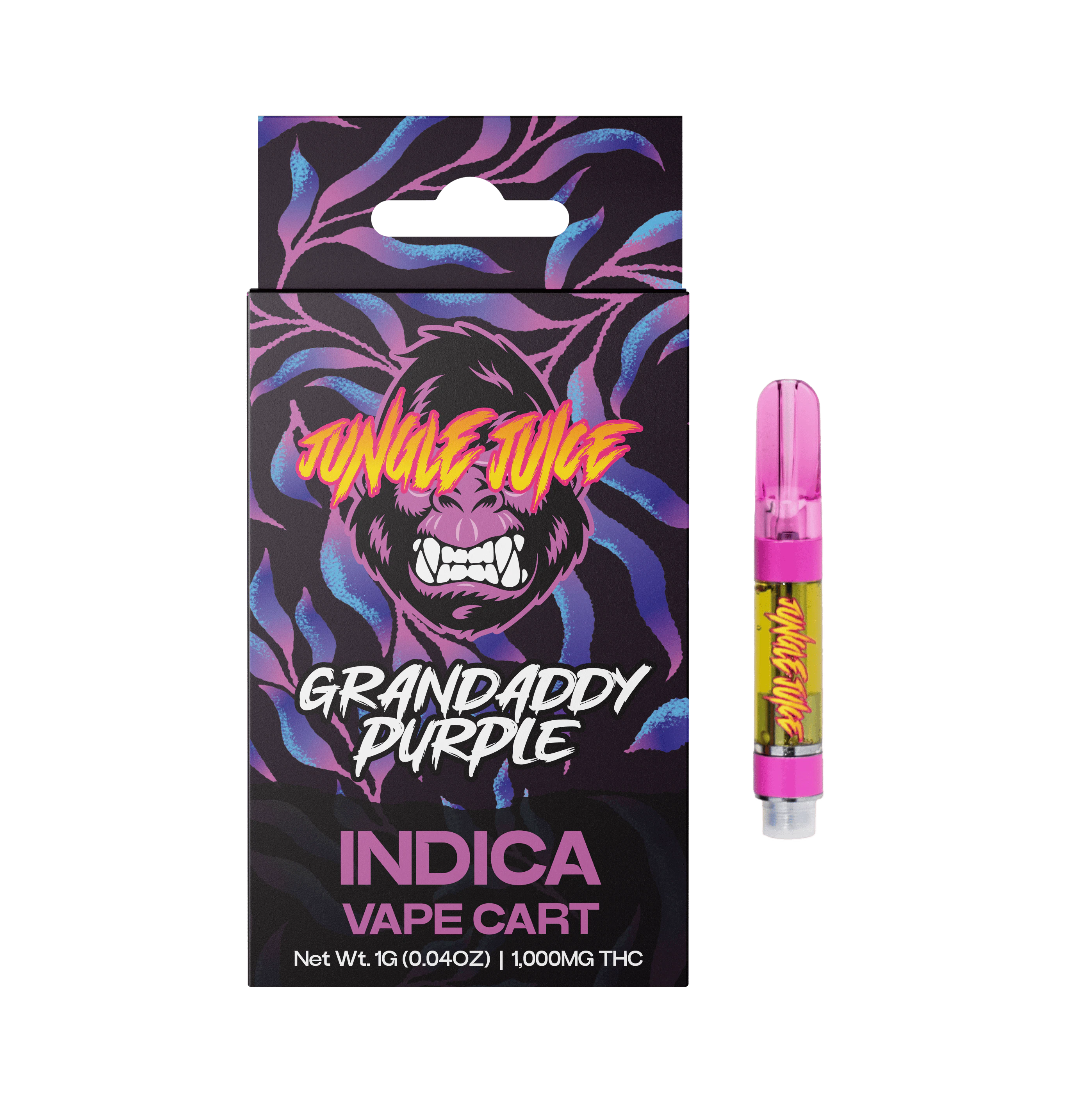 Jungle Juice - Jungle Juice - Grandaddy Purple - 1g Cart Main Image