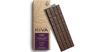 Kiva - Blackberry Dark Chocolate Bar - 100mg