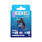 GEEKED 3G Disposable by MKX | Blueberry Afgoo