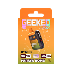 MKX GEEKED DISPOSABLE - Papaya - 3g