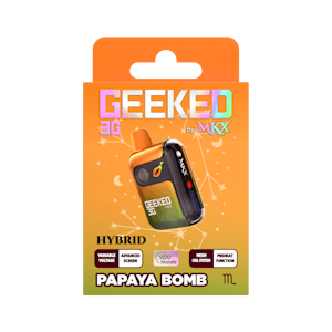 MKX Oil Co - MKX GEEKED DISPOSABLE - Papaya Bomb - 3g