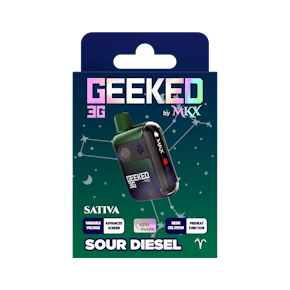 GEEKED 3G Disposable by MKX | Sour Diesel