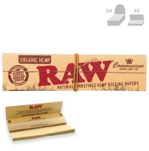Raw - RAW Classic Connoisseur 1 1/4 Rolling Papers + Tips