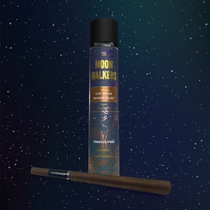 Moon Walkers - Moon Walkers | Solventless Live Rosin Infused Blunt | Mandarin Cookies | 1g
