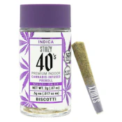 STIIIZY - Infused Preroll - Biscotti 5pk - 2.5g