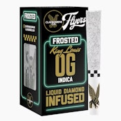 [Claybourne Co.] Frosted Flyers 5 Pack Prerolls - 2.5g - King Louis OG (I)