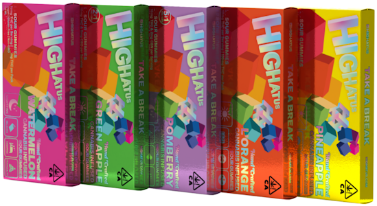 Variety 5x 2-pack Gummies 100mg - Highatus