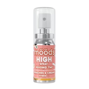 MOODS - Peaches & Cream (High) Spray - 1000mg - Moods