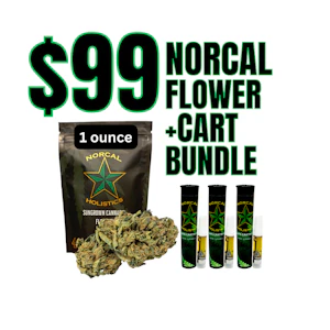 NORCAL HOLISTICS - Flower & Cart Bundle $99