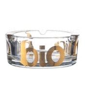 BIO GLASS-Classic Ashtray 3"-Gold