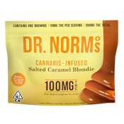 Dr. Norm's - Salted Caramel Blondie Brownie 100mg