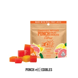 Punch - Fruit Snacks - Tangerine, Lemon, Pink Grapefruit - (Citrus) - 100mg