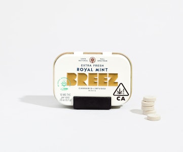 Breez Mints - Royal Mint - Sativa 100mg