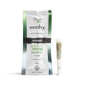 Weedsy - Green Apple Infused Mini .5g Preroll