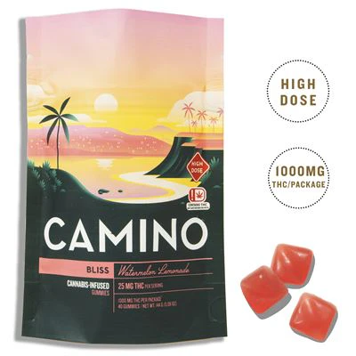Camino - Watermelon Lemonade (1,000mg) Gummies Main Image