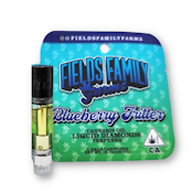 1g Blueberry Fritter Liquid Diamonds (510 Thread) - Fields Family Farmz