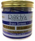 Randy's .625 Brass Screens 20pk #41727