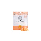 KANHA - Peach 4:1 CBD/THC Gummies - 100mg/25mg - Edible