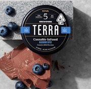 [Terra] Chocolate - 100mg - Blueberries in Milk Chocolate (H)