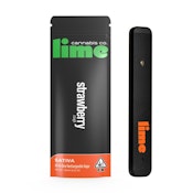 Lime - Strawberry Cough Disposable 1g
