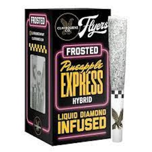 Claybourne - Claybourne Flyers Diamond Infused 5pk 2.5g Pineapple Express