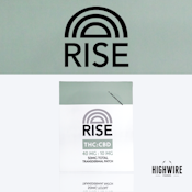 Rise Transdermal Patch 4:1 CBD:THC 50mg