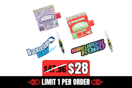 42% off 2g Humble Root Vape + 200mg Edible Bundle