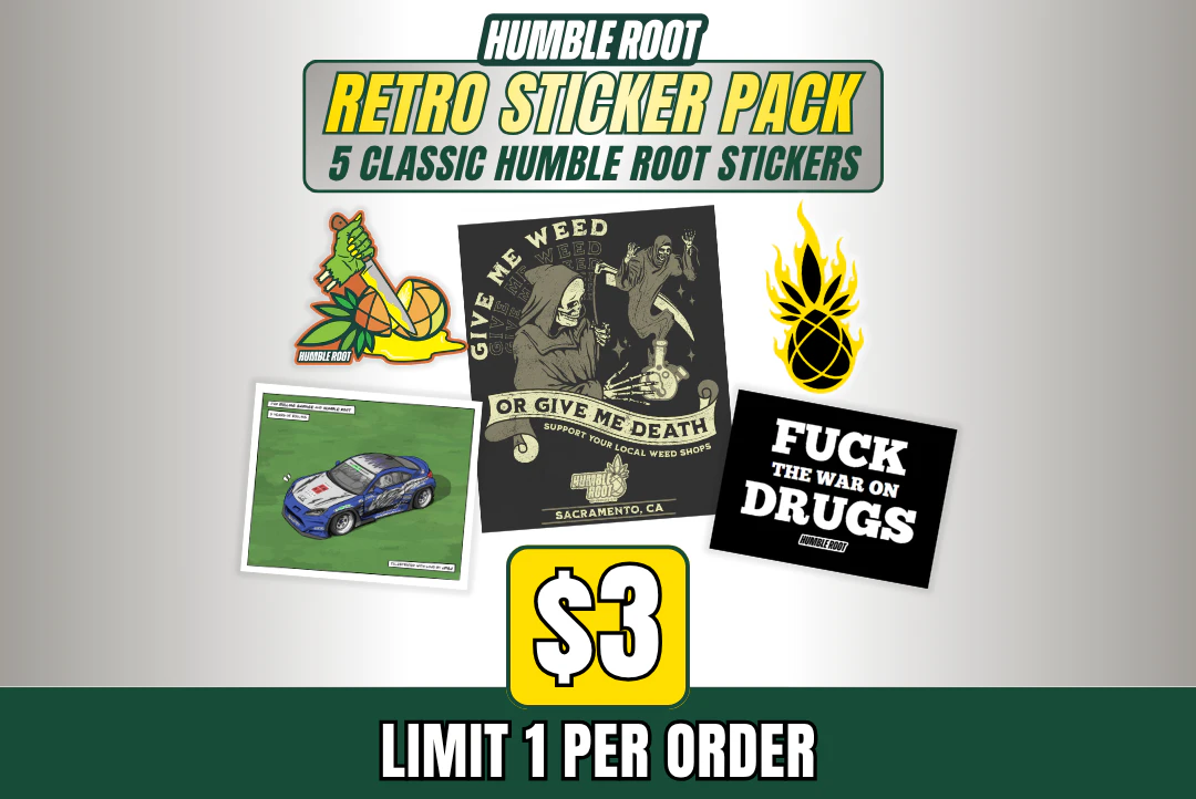 Humble Root - Retro Sticker Pack Main Image