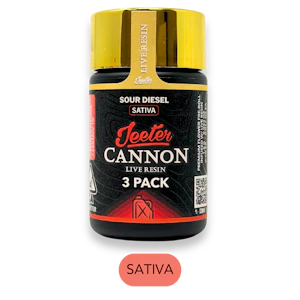 JEETER - Jeeter - Baby Cannon Live Resin - Sour Diesel - Infused Preroll Pack - 3pk - 1.5g