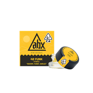 ABX - ABX - 1g Live Resin Badder - 42 Funk 