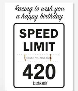 KushKards - 420 BDay | Add A Pre-Roll (KushKards)