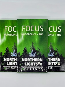 Northern Lights FX - Focus Chocolate Bar - 100mg