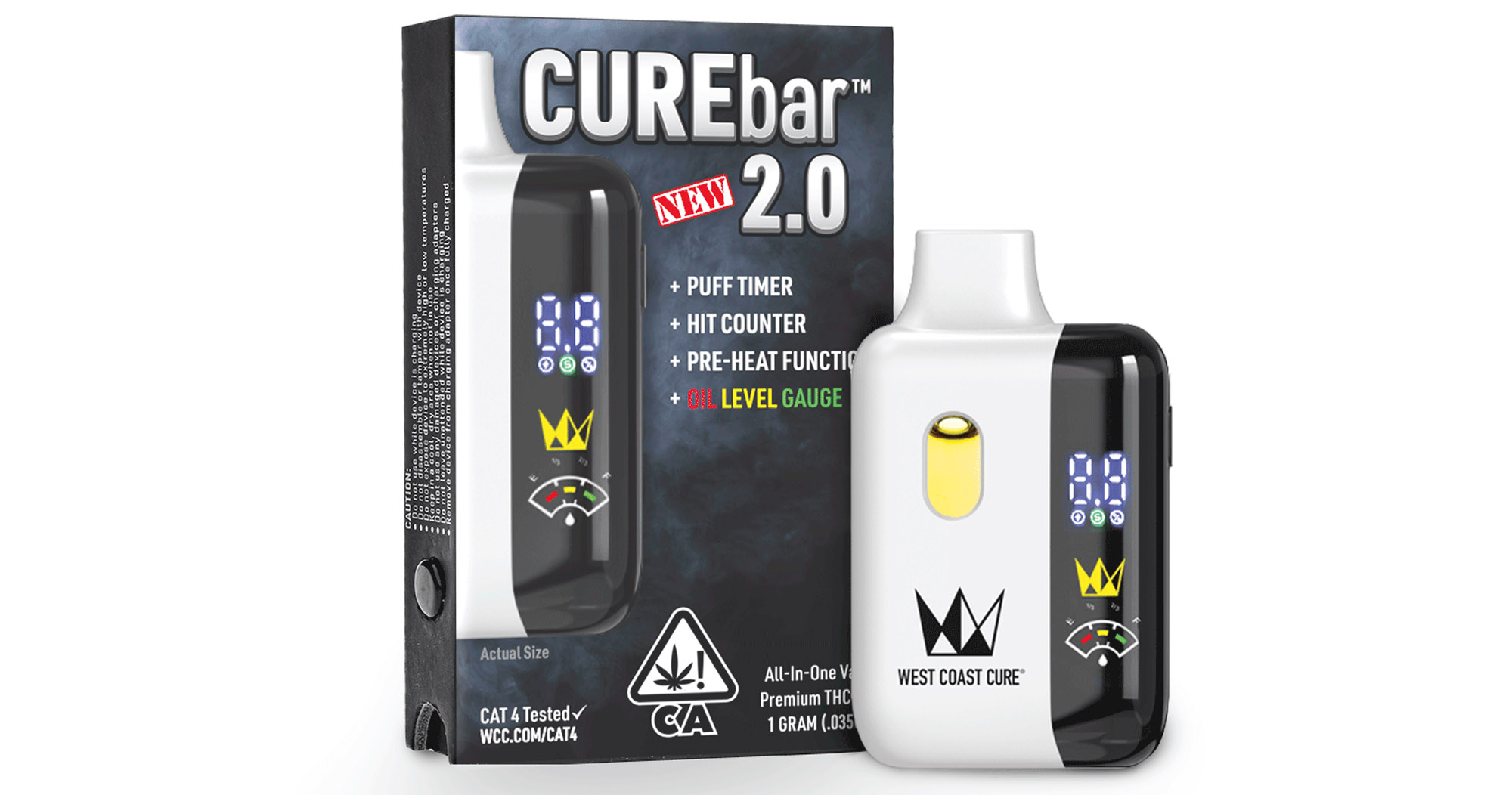 Blueberry Kush CUREbar AIO 2.0 - 1g